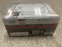 Pokemon TCG Pokemon 151 Pokemon Center Exclusive Elite Trainer Box ETB Sealed - Image 5