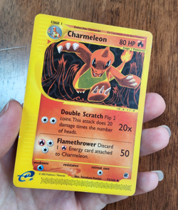 Pokemon TCG Charmeleon Expedition E Series card 73/165 uncommon 2002 NM - Image 3