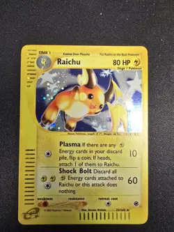 Raichu 025/165 Expedition Base Set Holo Rare Pokemon - Image 1