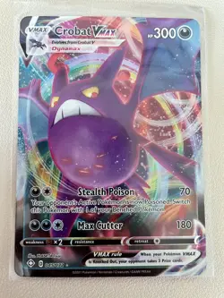 Pokemon TCG Crobat VMAX Shining Fates 045/072 Holo Ultra Rare Near Mint (NM) - Image 1