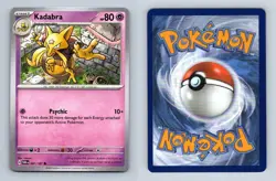 Kadabra #81/167 SV Twilight Masquerade 2024 Pokemon Common TCG Card - Image 1