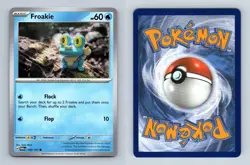 Froakie #56/167 SV Twilight Masquerade 2024 Pokemon Common TCG Card - Image 1