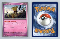 Abra #80/167 SV Twilight Masquerade 2024 Pokemon Common TCG Card - Image 1