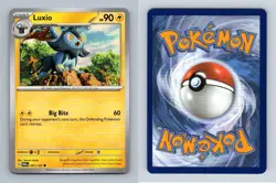 Luxio #67/167 SV Twilight Masquerade 2024 Pokemon Common TCG Card - Image 1