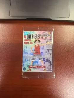 One Piece Monkey.D.Luffy [College Basketball US Voyage] P-055 Promo Card SEALED - Image 1