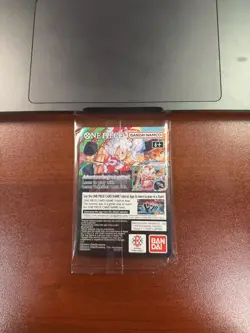 One Piece Monkey.D.Luffy [College Basketball US Voyage] P-055 Promo Card SEALED - Image 2