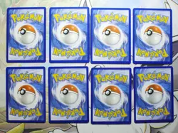 Rare Pokemon Scarlet & Violet 151 MEW EN Complete Holo Energy Set x8 Cards - Image 2