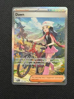 Pokemon TCG Dawn Full Art Trainer Card 129/094 Special Illustration Rare NM - Image 1