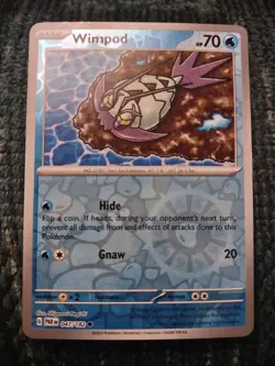 REVERSE HOLO Wimpod 047/182 NM / M - Paradox Rift Scarlet Violet Pokemon Card - Image 1