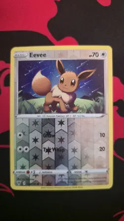 Eevee 130/185 SWSH04: Vivid Voltage LP Pokemon Card TCG - Image 1