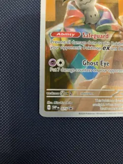Mimikyu 75 Black Star Promo Full Art Holographic Pokemon TCG Card - Near Mint - Image 4