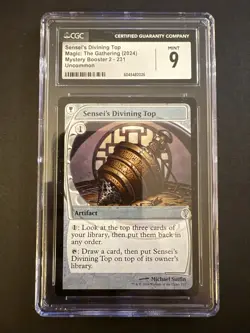 Magic The gathering - Sensei’s Divining Top Mystery Booster 2 CGC 9 - Image 1