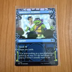 Donatello’s Technique - TMNT - Teenage Mutant Ninja Turtles MTG Magic - Image 1
