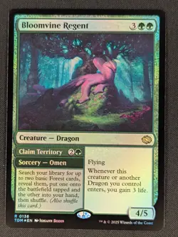 Bloomvine Regent #136, Tarkir: Dragonstorm (TDM), Foil - Image 1