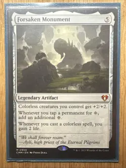 Forsaken Monument - MTG - Commander Masters (CMM) #950 - Image 1