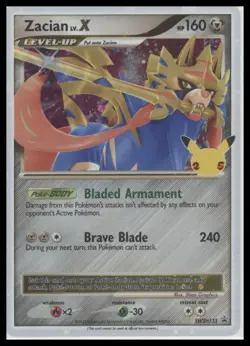 Zacian LV.X #SWSH135 – Pokemon Celebrations Promo | Holo - Image 1