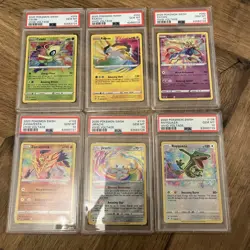 Pokemon PSA 10 Complete Set of 6 Amazing Rare Vivid Voltage Cards - Image 1