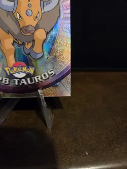 Topps Chrome Specta Tauros #128 Pokemon TV Animation Edition 🌟🌟🌟 2000 - Image 4