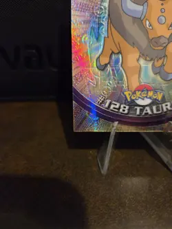 Topps Chrome Specta Tauros #128 Pokemon TV Animation Edition 🌟🌟🌟 2000 - Image 5
