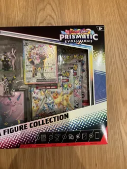Pokemon Prismatic Evolutions Figure Collection Sealed Box + Flareon Funko Pop - Image 5