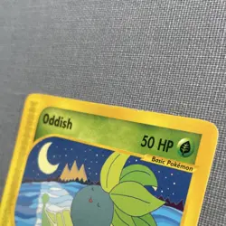 Pokemon Oddish 97/147 LP Aquapolis Common NON-HOLO Basic Card - Image 5