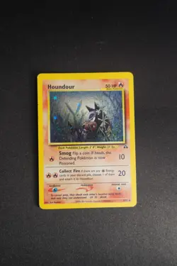 Pokemon TCG, Houndour, HP, Neo Discovery, 5/75, Holo, ENG - Image 1