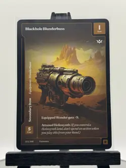 Wonders of the First CCG Blackhole Blunderbuss 144/401 Existence Rare! - Image 1
