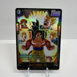 Son Gohan : GT FB09-105 Alternate Art Dual Evolution Dragon Ball Card English - Image 1