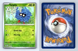 Tangela #1/167 SV Twilight Masquerade 2024 Pokemon Reverse Holo Common TCG Card - Image 1