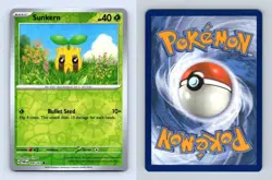 Sunkern #6/167 SV Twilight Masquerade 2024 Pokemon Reverse Holo Common TCG Card - Image 1