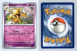 Kadabra #81/167 SV Twilight Masquerade 2024 Pokemon Reverse Holo Common TCG Card - Image 1