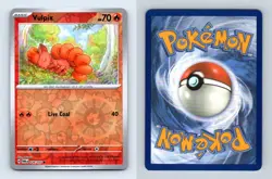 Vulpix #26/167 SV Twilight Masquerade 2024 Pokemon Reverse Holo Common TCG Card - Image 1