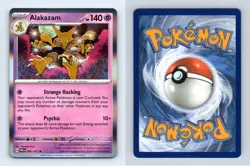 Alakazam #82/167 SV Twilight Masquerade 2024 Pokemon Rare Holo TCG Card - Image 1