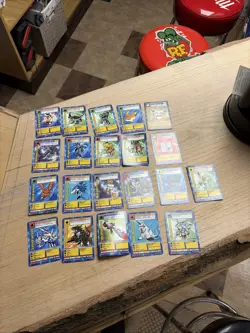 Bandai Digimon Trading Card 1999 Lot of 21 Cards - Image 1