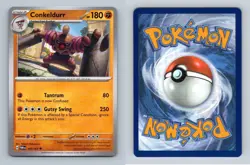 Conkeldurr #105/167 SV Twilight Masquerade 2024 Pokemon Uncommon TCG Card - Image 1