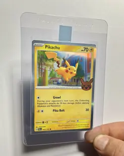 Pikachu 062/193 (NM) Holo Rare Sword & Shield: Trick Or Trade 2021 Pokemon Card - Image 3
