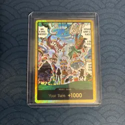 ONE PIECE TCG CARD - Egghead OP14-EB04 Gold Don!! Azure Sea's Seven ENGLISH - Image 1