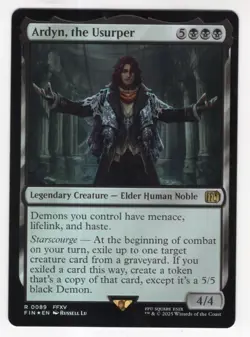 MTG Final Fantasy Foil Rare #0089 Ardyn The Usurper - Image 1