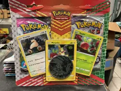 Pokemon TCG: Snorlax, Morpeko & Applin Cards with 2 Booster Packs & Coin Pokemon - Image 1