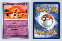 Sandygast #91/167 SV Twilight Masquerade 2024 Pokemon Reverse Holo Common TCG - Image 1