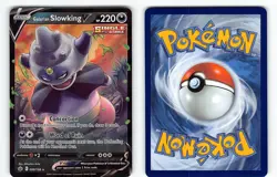 GALARIAN SLOWKING V 099/198 HOLO RARE V CHILLING REIGN POKEMON NM - Image 1