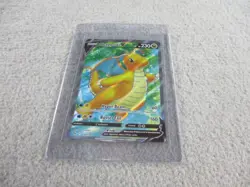 Pokemon Go TCG Dragonite V Full Art 076/078 Holo Foil Ultra Rare - Image 1