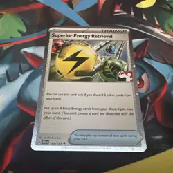 Pokemon TCG Superior Energy Retrieval Prize Pack 189/193 Cosmo Holo - Image 1