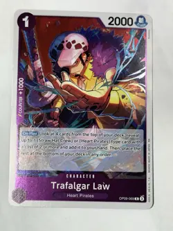 One Piece TCG: The Best Vol.2 JPN Trafalgar Law #OP09-069 Rare Foil - Image 1