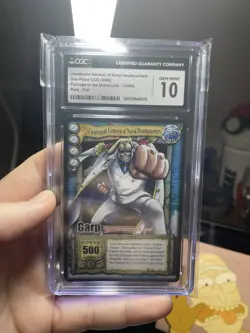 Vintage One Piece TCG GARP! Holo! 2006 CCG, CGC 10, Passage To The Grand Line - Image 4