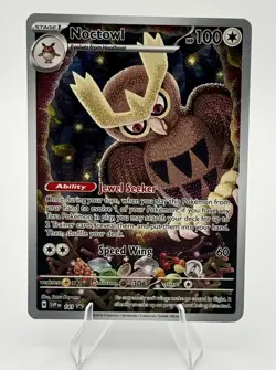 Noctowl 141 Sv: Scarlet & Violet Promo Cards Holo NM - Image 1
