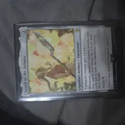 Sword of the Animist 362 - NM - Final Fantasy Commander - MTG - Image 1