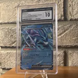 Pokemon TCG Suicune ex 010/034 Classic Collection Holo CGC 10 Trading Card - Image 1