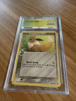 Eevee 68/113 Delta Species Pokemon 68/113, Ace 10 GEM MINT - Image 1