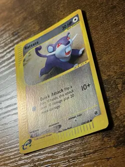 Rattata 128/165 Common Reverse Holo Pokemon Card - Image 2